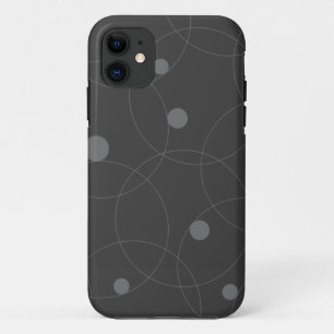 Funda Para iPhone 11 Patrón moderno, simple, lúdico, divertido de círcu