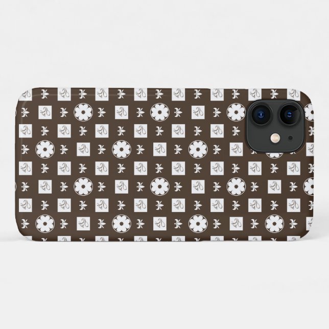 Funda De Case-Mate Para iPhone Patrón moderno y elegante (Reverso (horizontal))