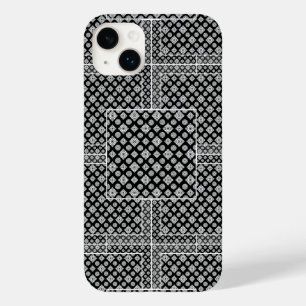 Funda Para iPhone 14 Plus De Case-Mate Patrón mosaico 01.BW.b