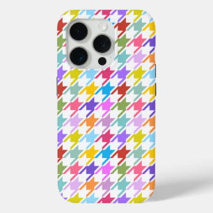 Funda Para iPhone 15 Pro Patrón Multicolor de galga dorsal