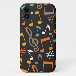 Funda Para iPhone 11 Patrón musical