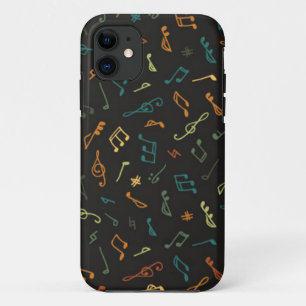Funda Para iPhone 11 Patrón musical