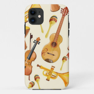 Funda Para iPhone 11 Patrón musical