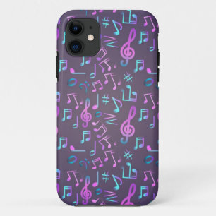 Funda Para iPhone 11 Patrón musical