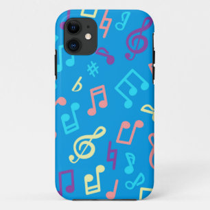 Funda Para iPhone 11 Patrón musical