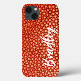 Funda Para iPhone 13 Patrón naranja