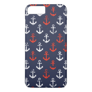 title_seo2 Patrón Naval Azul Y Blanco Rojo