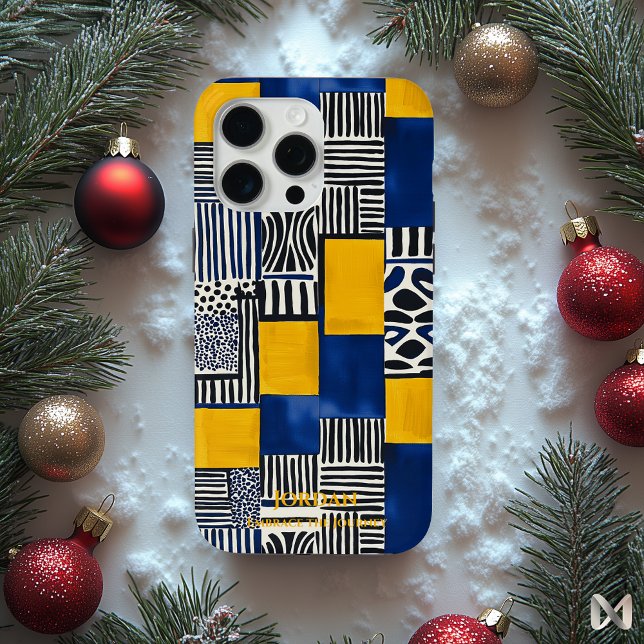 Funda De Case-Mate Para iPhone Patrón ndebele audaz - Elegancia tribal moderna (Subido por el creador)
