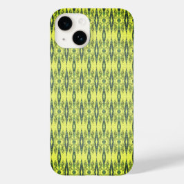 Funda Para iPhone 14 De Case-Mate Patrón negro y amarillo