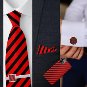 Funda Para iPhone 11 Pro Max Patrón negro y rojo