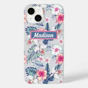 Funda Para iPhone 14 De Case-Mate Patrón Orquídea Tropical