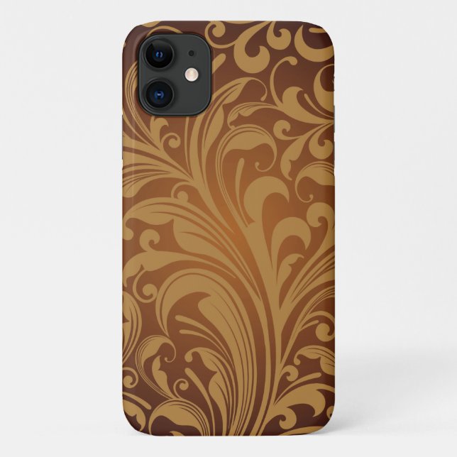 Funda De Case-Mate Para iPhone Patrón Paisley, paisley persa, paisley oriental (Reverso)