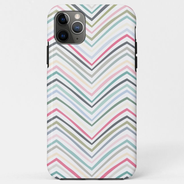 Funda De Case-Mate Para iPhone Patrón pastel moderno (Reverso)