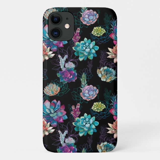 Funda De Case-Mate Para iPhone Patrón perfecto sin soldadura (Reverso)