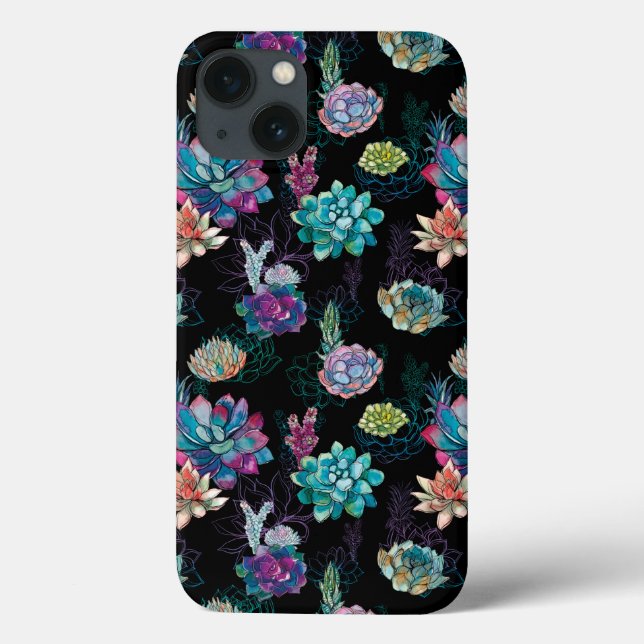 Funda De Case-Mate Para iPhone Patrón perfecto sin soldadura  (Reverso)