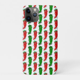 Funda Para iPhone 11 Pro Patrón Personalizado De Divas De Pimienta Rojo Y V