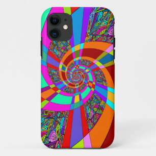 Funda Para iPhone 11 Patrón Pintado A Mano Y Digitalmente Art. 3