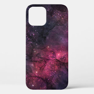 Funda Para iPhone 12 Patrón Planetario de Galaxias del Espacio Exterior