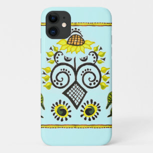 Funda Para iPhone 11 Patrón popular del girasol por Alexandra Cook