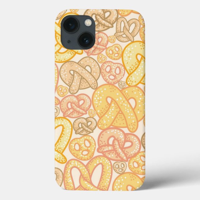 Funda De Case-Mate Para iPhone Patrón Pretzel (Reverso)