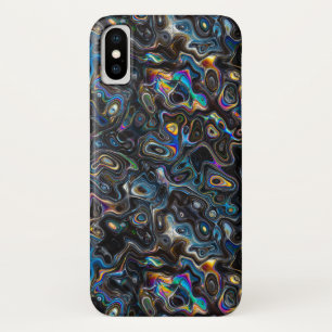 Funda Para iPhone X Patrón psicodélico abstracto