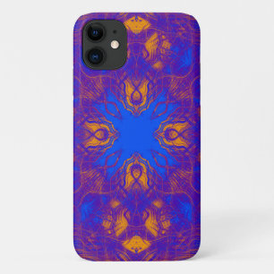 Funda Para iPhone 11 Patrón psicodélico púrpura