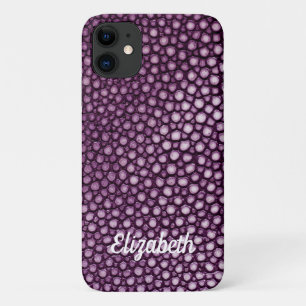 Funda Para iPhone 11 Patrón púrpura