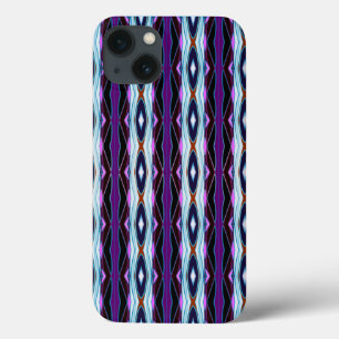 Funda Para iPhone 13 Patrón púrpura único