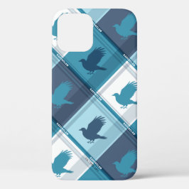 Funda Para iPhone 12 Patrón RAVENCLAW™ Tartán