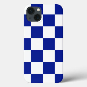 title_seo2 Patrón real azul y blanco de verificación