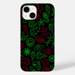 Funda Para iPhone 14 De Case-Mate Patrón resumen de navidades