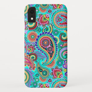 Funda Para iPhone XR Patrón retro paisley
