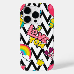 Funda Para iPhone 14 Pro De Case-Mate Patrón retro romántico