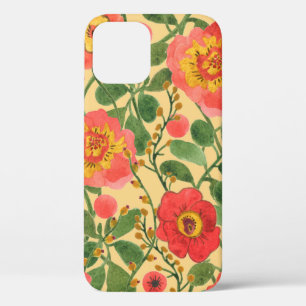 Funda Para iPhone 12 Patrón retro sin costuras de color acuático