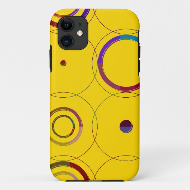 Funda De Case-Mate Para iPhone Patrón retro sin soldadura (Reverso)