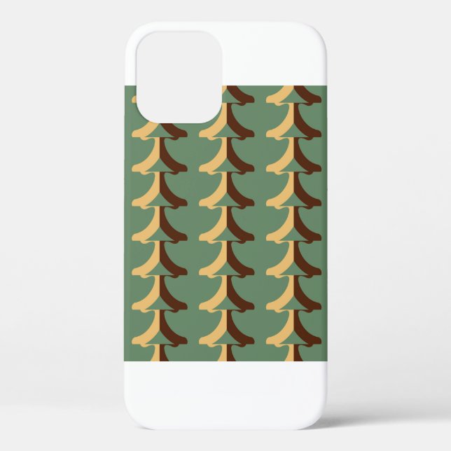 Funda De Case-Mate Para iPhone Patrón retro sin soldadura con elementos verticale (Reverso )