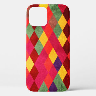 Funda Para iPhone 12 Patrón retro vintage abstracto sin soldadura
