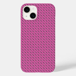 Funda Para iPhone 14 De Case-Mate Patrón rosa inmaculado