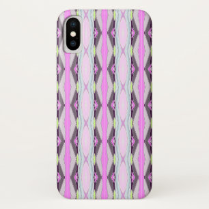 Funda Para iPhone X Patrón rosa único