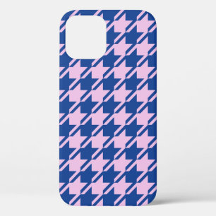 Funda Para iPhone 12 Pro Patrón rosa y azul de Houndstap