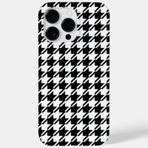 Funda Para iPhone 14 Pro Max De Case-Mate Patrón Rpt de Houndstoth BW