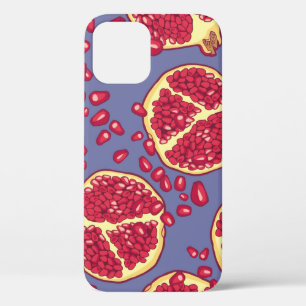 Funda Para iPhone 12 Patrón sin fisuras de granada.