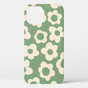 Funda Para iPhone 12 Patrón sin foco con flujo de grooveja vintage
