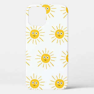 Funda Para iPhone 12 Patrón sin foco con sol. , ilusiones esquemáticas