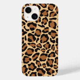 Funda Para iPhone 14 De Case-Mate Patrón sin foco de leopardo