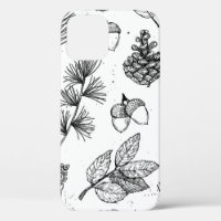 Patrón sin foco. Ilustraciones pintados a mano