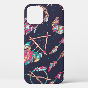 Funda Para iPhone 12 patrón sin foco vintage con diferente estilo de su