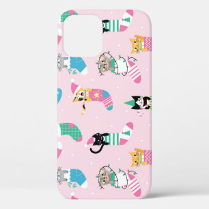 Funda Para iPhone 12 Patrón sin inconvenientes para los Navidades de ga