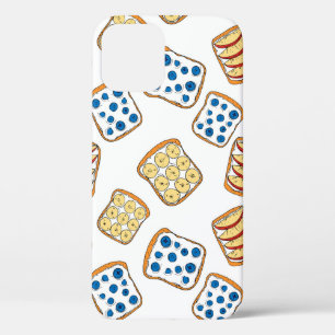 Funda Para iPhone 12 Patrón sin soldadura de tostada