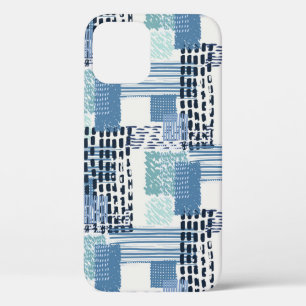 Funda Para iPhone 12 Patrón sin soldadura Retro Memphis Doodle